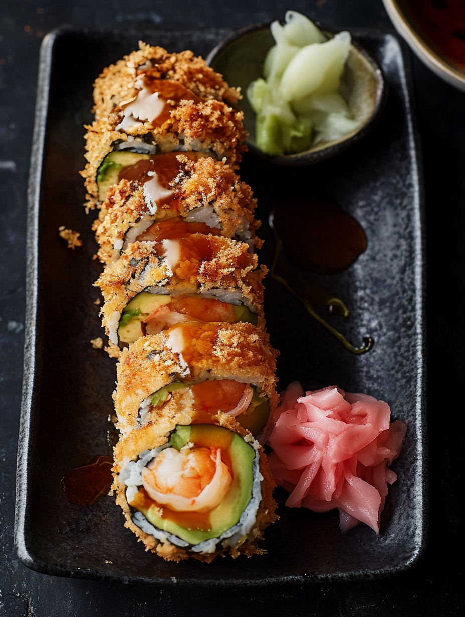 Hot Prawn Roll